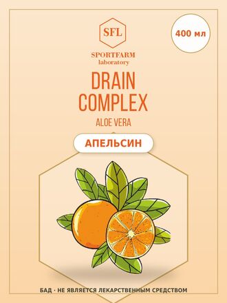 Напиток DRAIN COMPLEX, апельсин, 400 мл