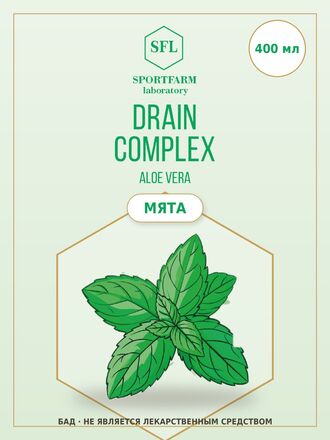Напиток DRAIN COMPLEX, мята, 400 мл